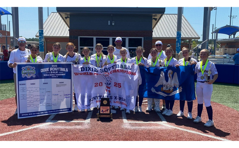 Monroe Ponytails - Win 2025 World Series